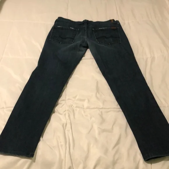 7 For All Mankind Roxanne denim blue jeans - Picture 7 of 10